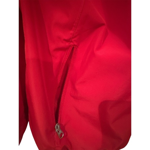 Ativa Women's XL Red Windbreaker Jacket Lightweight Full Zip‎ Y2K - Picture 12 of 13
